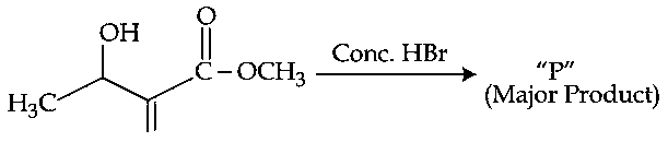 JEE Main 2021 (Online) 27th July Evening Shift Chemistry - Alcohols, Phenols and Ethers Question 110 English