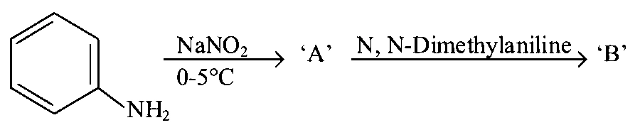 JEE Main 2023 (Online) 15th April Morning Shift Chemistry - Compounds Containing Nitrogen Question 91 English