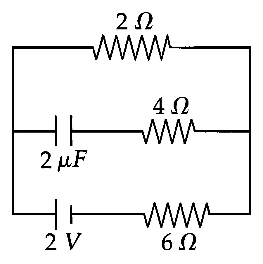 JEE Main 2026 (Online) 5th April Evening Shift Physics - Capacitor Question 2 English