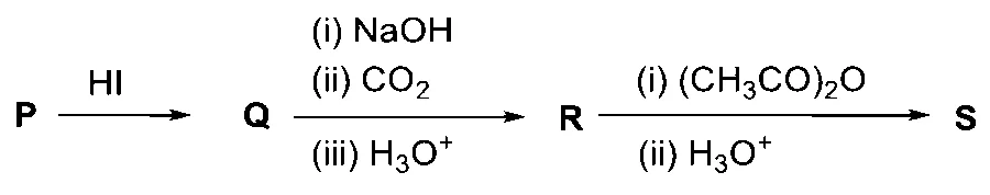 JEE Advanced 2023 Paper 1 Online Chemistry - Alcohols, Phenols and Ethers Question 8 English