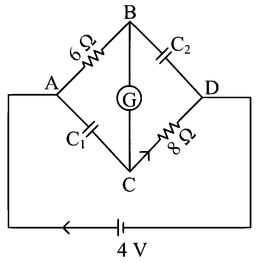 JEE Main 2023 (Online) 8th April Morning Shift Physics - Capacitor Question 46 English
