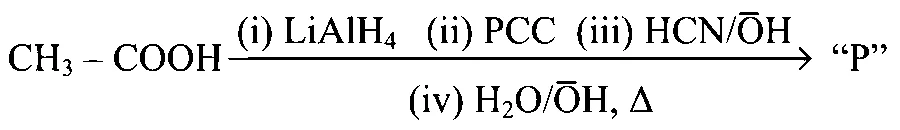 JEE Main 2024 (Online) 6th April Evening Shift Chemistry - Aldehydes, Ketones and Carboxylic Acids Question 62 English