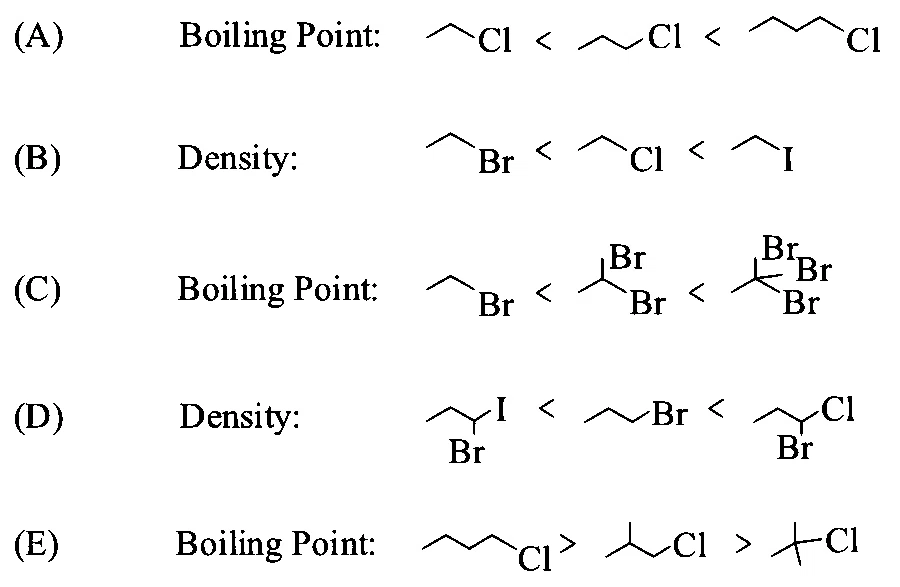JEE Main 2023 (Online) 29th January Morning Shift Chemistry - Haloalkanes and Haloarenes Question 76 English