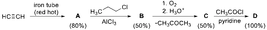JEE Advanced 2022 Paper 1 Online Chemistry - Hydrocarbons Question 13 English