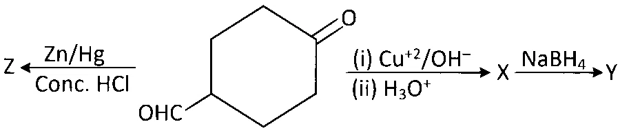 COMEDK 2025 Evening Shift Chemistry - Aldehyde and Ketone Question 11 English