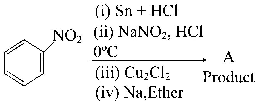 JEE Main 2025 (Online) 22nd January Morning Shift Chemistry - Compounds Containing Nitrogen Question 42 English
