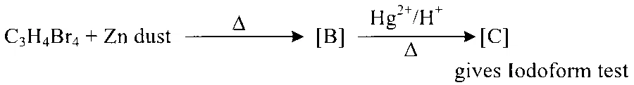 COMEDK 2024 Morning Shift Chemistry - Aldehyde and Ketone Question 24 English