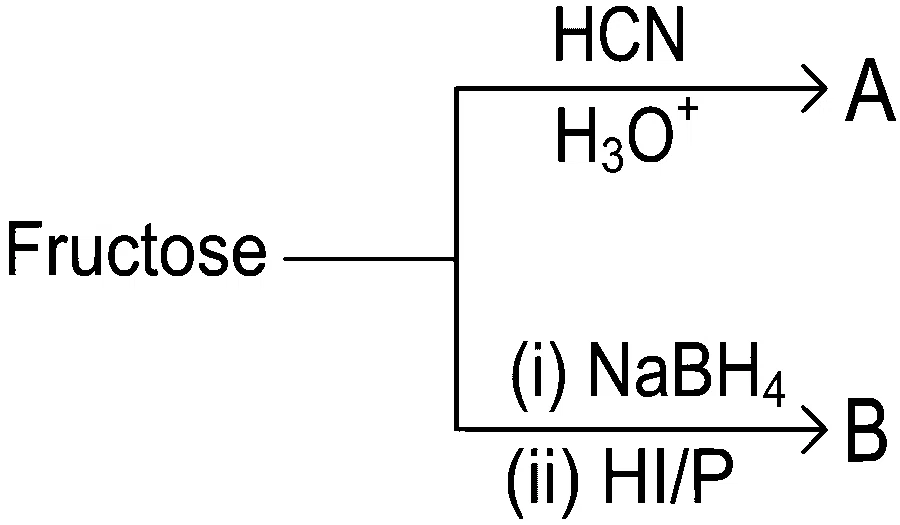 JEE Main 2022 (Online) 28th July Evening Shift Chemistry - Biomolecules Question 89 Bengali