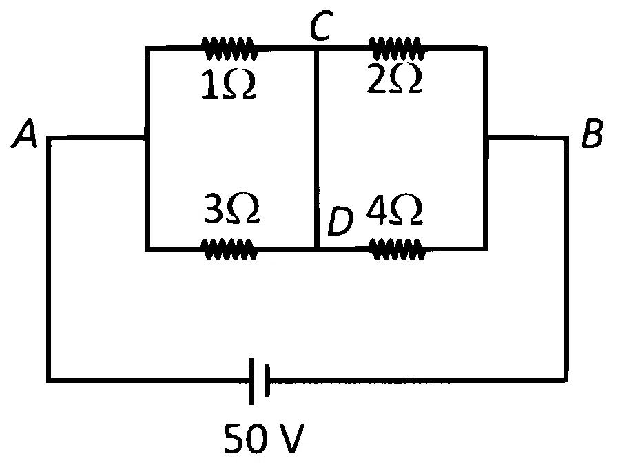 NEET 2025 Physics - Current Electricity Question 7 English