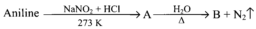 MHT CET 2023 12th May Evening Shift Chemistry - Compounds Containing Nitrogen Question 113 English