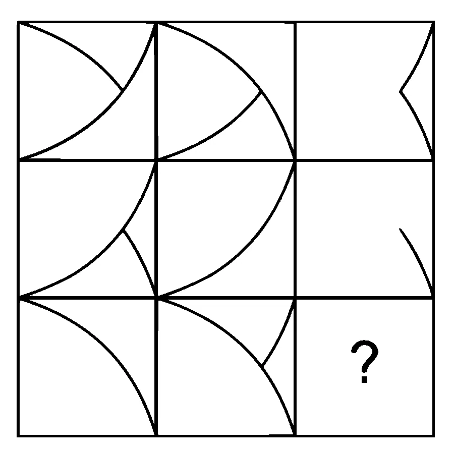 BITSAT 2021 Logical Reasoning - Figure Matrix Question 5 English