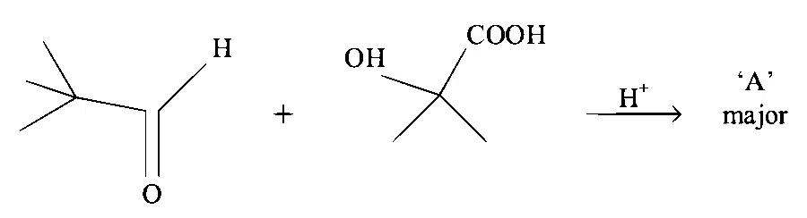 JEE Main 2023 (Online) 25th January Evening Shift Chemistry - Aldehydes, Ketones and Carboxylic Acids Question 108 English