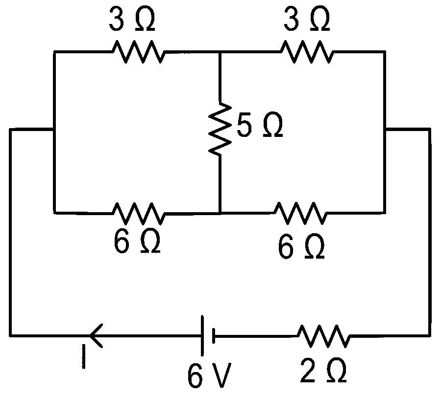 JEE Main 2022 (Online) 26th July Evening Shift Physics - Current Electricity Question 158 English