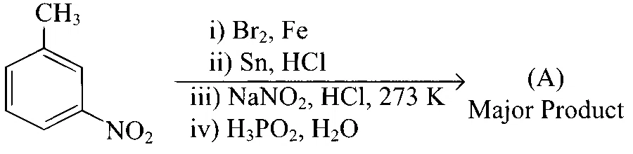 JEE Main 2025 (Online) 23rd January Morning Shift Chemistry - Compounds Containing Nitrogen Question 39 English