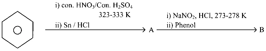 JEE Main 2024 (Online) 30th January Evening Shift Chemistry - Compounds Containing Nitrogen Question 68 English