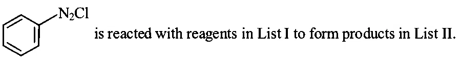 JEE Main 2023 (Online) 8th April Morning Shift Chemistry - Compounds Containing Nitrogen Question 80 English 1