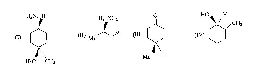 IAT (IISER) 2023 Chemistry - Isomerism Question 3 English