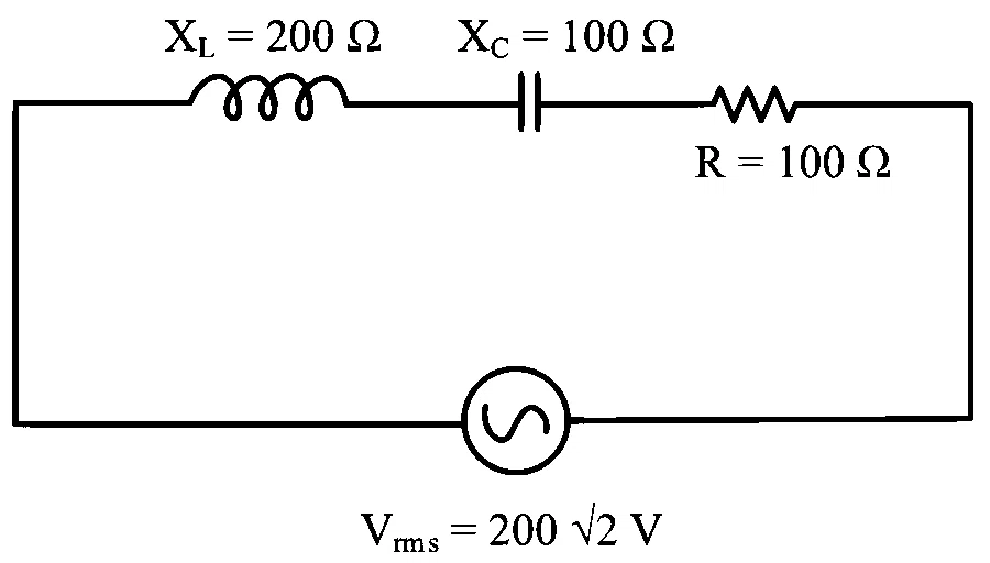 JEE Main 2023 (Online) 30th January Evening Shift Physics - Alternating Current Question 66 English