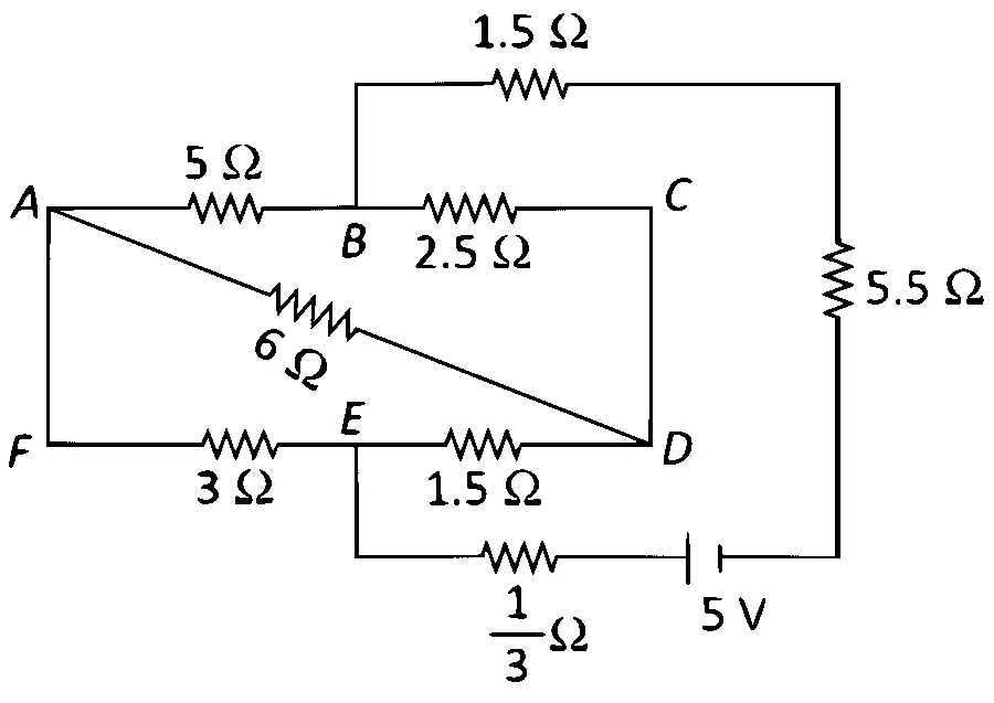 NEET 2025 Physics - Current Electricity Question 8 English