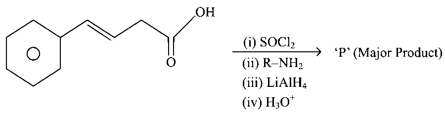JEE Main 2023 (Online) 12th April Morning Shift Chemistry - Aldehydes, Ketones and Carboxylic Acids Question 99 English
