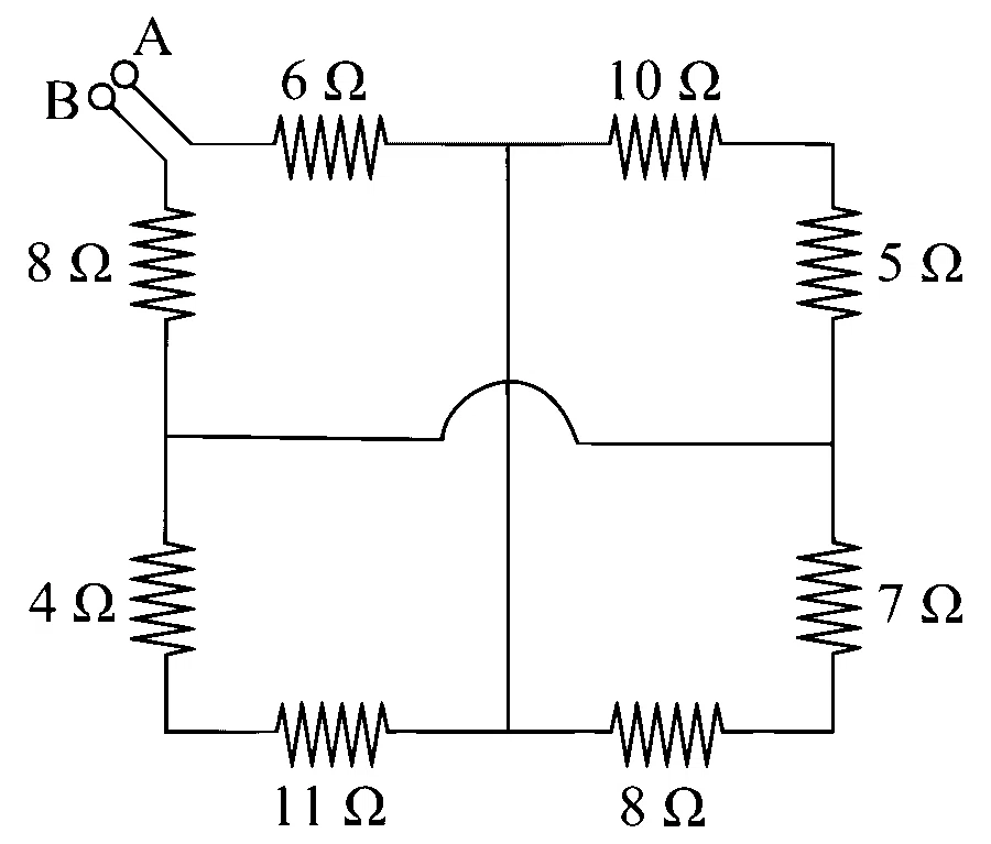 JEE Main 2024 (Online) 9th April Morning Shift Physics - Current Electricity Question 66 English