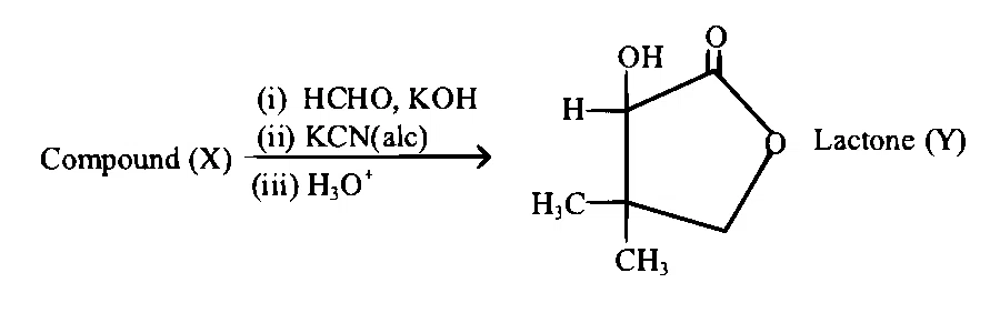 JEE Main 2023 (Online) 24th January Morning Shift Chemistry - Aldehydes, Ketones and Carboxylic Acids Question 105 English