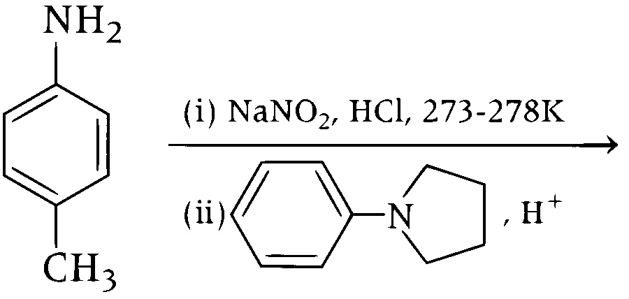 TS EAMCET 2020 (Online) 11th September Evening Shift Chemistry - Compounds Containing Nitrogen Question 2 English