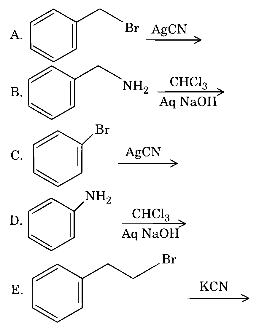 JEE Main 2026 (Online) 5th April Morning Shift Chemistry - Compounds Containing Nitrogen Question 2 English