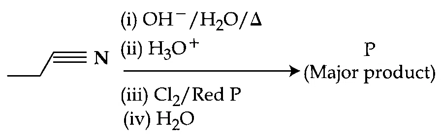 JEE Main 2026 (Online) 5th April Evening Shift Chemistry - Aldehydes, Ketones and Carboxylic Acids Question 4 English