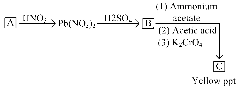 JEE Main 2025 (Online) 23rd January Evening Shift Chemistry - Salt Analysis Question 15 English
