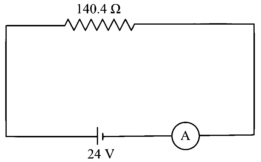JEE Main 2024 (Online) 6th April Evening Shift Physics - Current Electricity Question 50 English