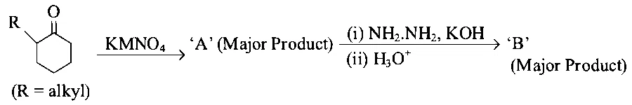 JEE Main 2023 (Online) 11th April Morning Shift Chemistry - Aldehydes, Ketones and Carboxylic Acids Question 95 English