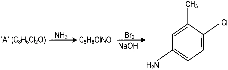 JEE Main 2022 (Online) 29th July Morning Shift Chemistry - Compounds Containing Nitrogen Question 110 Bengali