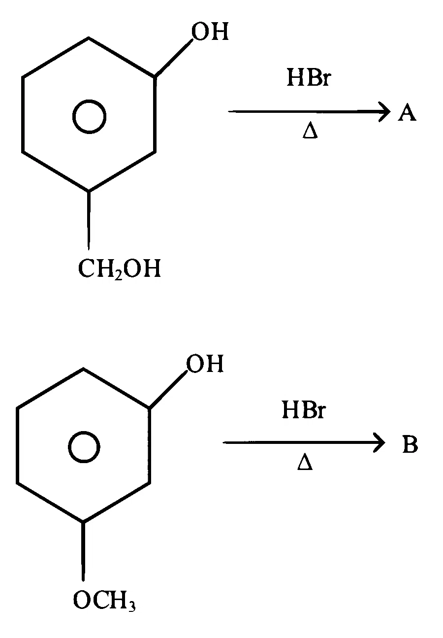 JEE Main 2023 (Online) 24th January Morning Shift Chemistry - Alcohols, Phenols and Ethers Question 61 English