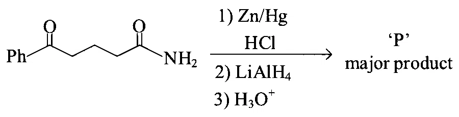 JEE Main 2023 (Online) 29th January Morning Shift Chemistry - Compounds Containing Nitrogen Question 99 English