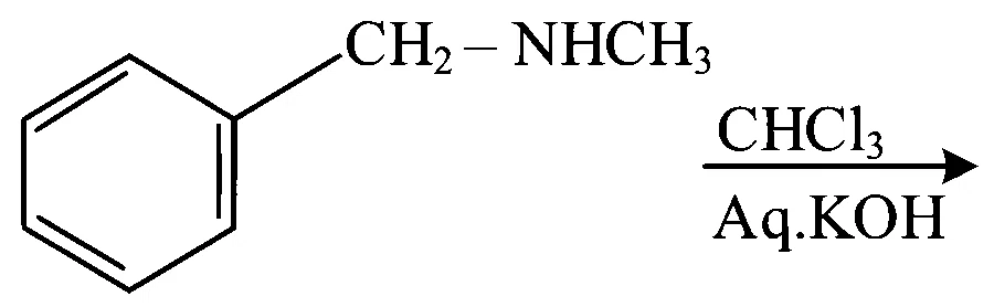 JEE Main 2023 (Online) 30th January Morning Shift Chemistry - Compounds Containing Nitrogen Question 101 English 3