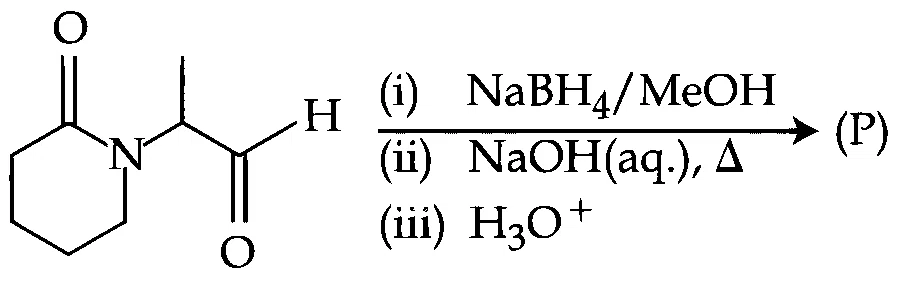 JEE Main 2026 (Online) 8th April Evening Shift Chemistry - Aldehydes, Ketones and Carboxylic Acids Question 9 English