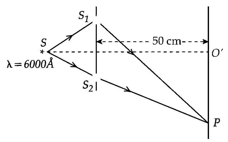 JEE Main 2026 (Online) 6th April Evening Shift Physics - Wave Optics Question 10 English