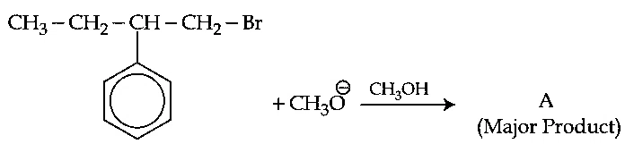 JEE Main 2021 (Online) 27th August Evening Shift Chemistry - Haloalkanes and Haloarenes Question 102 English