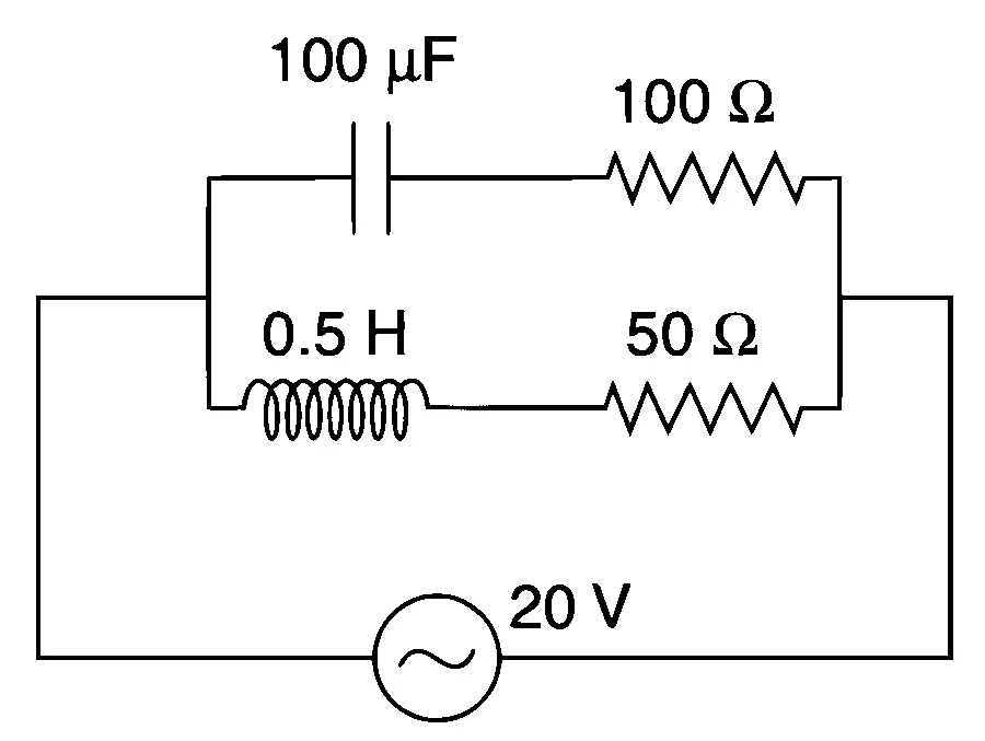 IIT-JEE 2012 Paper 2 Offline Physics - Alternating Current Question 13 English