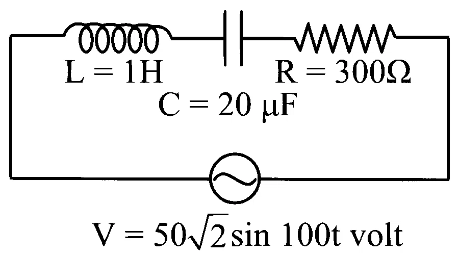 JEE Main 2024 (Online) 5th April Morning Shift Physics - Alternating Current Question 26 English