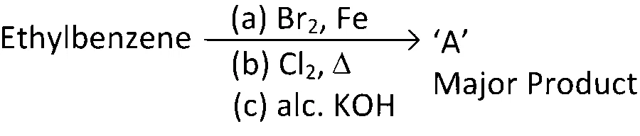 JEE Main 2022 (Online) 27th June Evening Shift Chemistry - Hydrocarbons Question 90 English