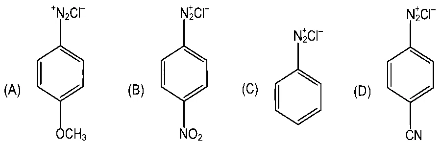 JEE Main 2022 (Online) 26th July Morning Shift Chemistry - Compounds Containing Nitrogen Question 118 English