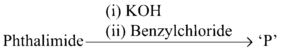 JEE Main 2024 (Online) 4th April Evening Shift Chemistry - Compounds Containing Nitrogen Question 59 English