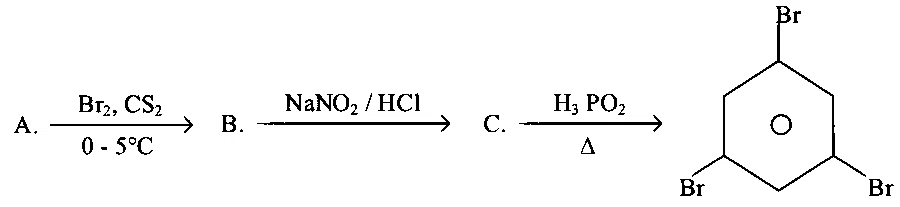 JEE Main 2023 (Online) 13th April Evening Shift Chemistry - Compounds Containing Nitrogen Question 89 English