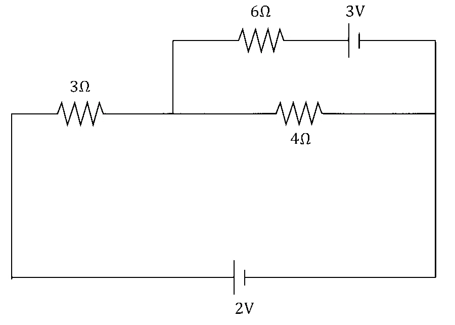 JEE Main 2026 (Online) 6th April Morning Shift Physics - Current Electricity Question 3 English