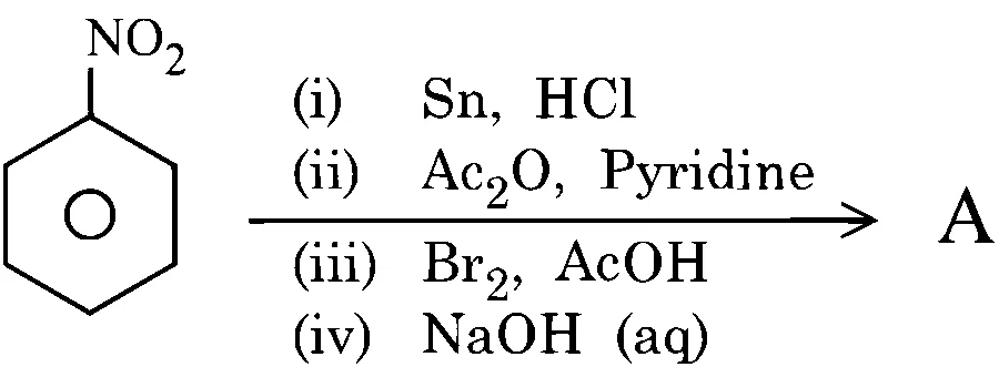 JEE Main 2025 (Online) 4th April Morning Shift Chemistry - Compounds Containing Nitrogen Question 27 English