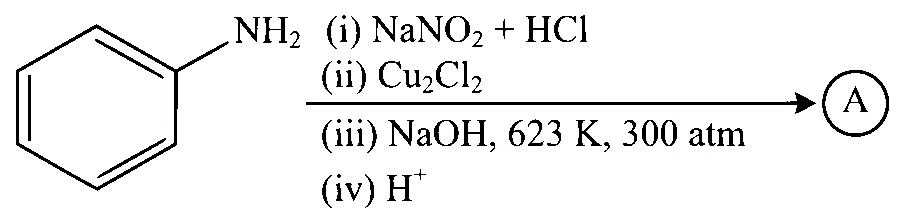 JEE Main 2024 (Online) 6th April Evening Shift Chemistry - Compounds Containing Nitrogen Question 50 English