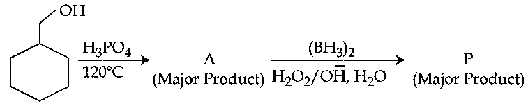 JEE Main 2021 (Online) 27th July Morning Shift Chemistry - Alcohols, Phenols and Ethers Question 111 English