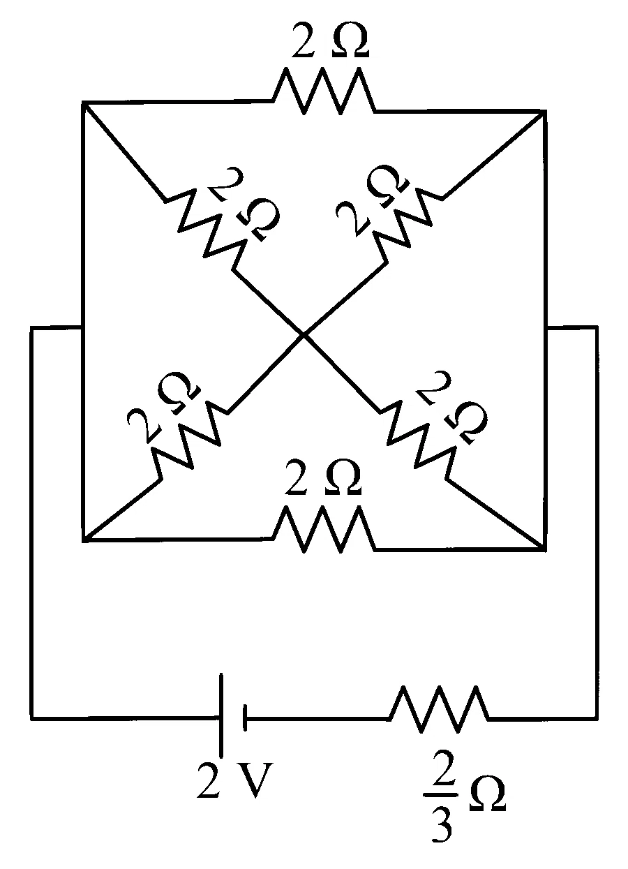 JEE Main 2024 (Online) 31st January Evening Shift Physics - Current Electricity Question 83 English